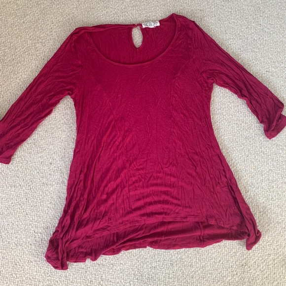 red tunic top - Picture 2 of 3